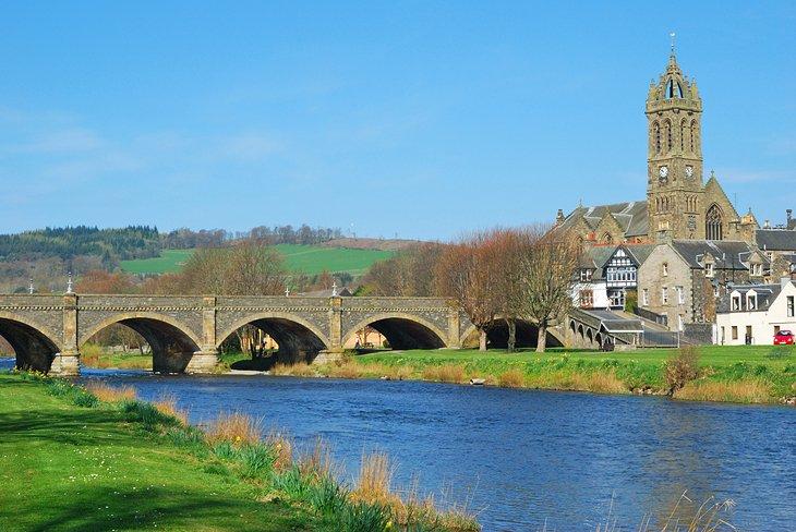 El pueblo escocés de Peebles