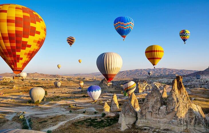 Globos sobre Capadocia