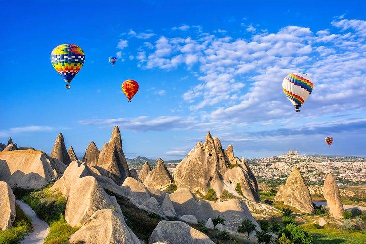 Globos sobre Göreme