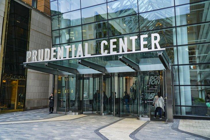 Entrada al Prudential Center