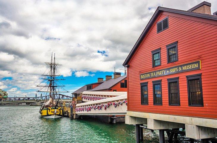 Museo de los Barcos y la Fiesta del Té de Boston