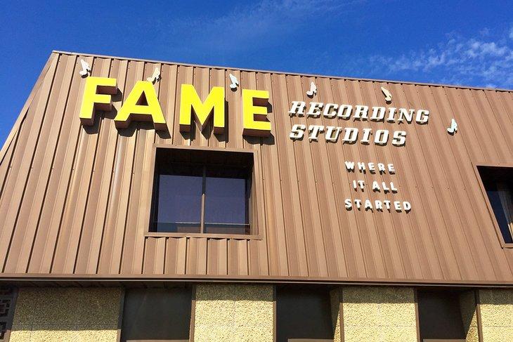 Fame Recording Studios in Muscle Shoals