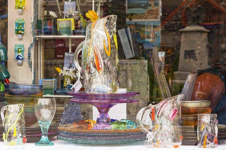 Art en verre chez Compliments