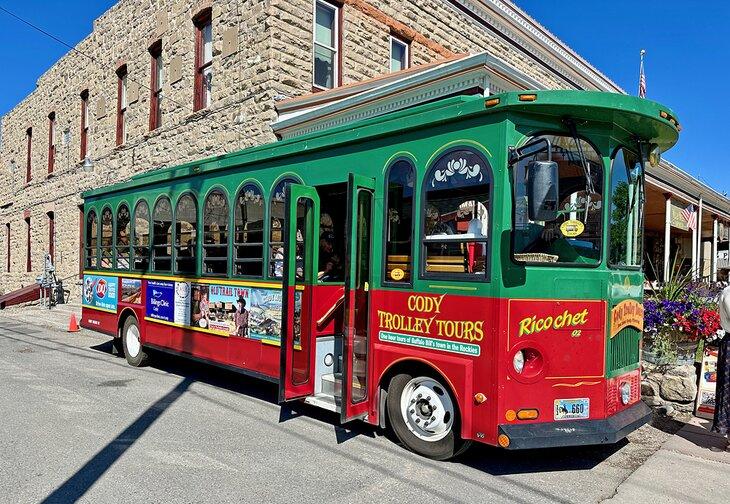 Un Trolley à Cody