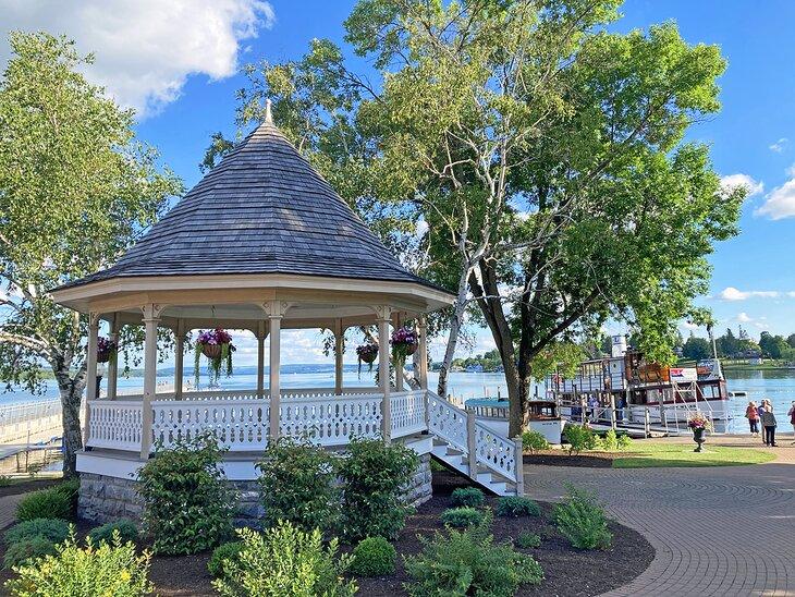 Frente al mar de Skaneateles