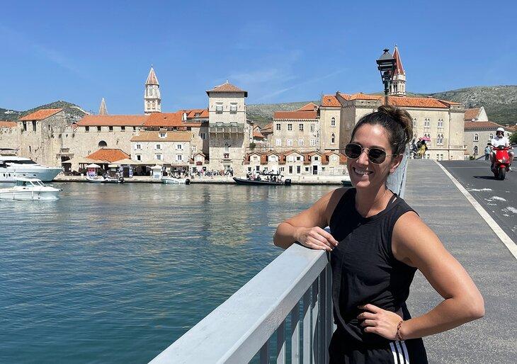 L'auteure Meagan Drillinger à Trogir