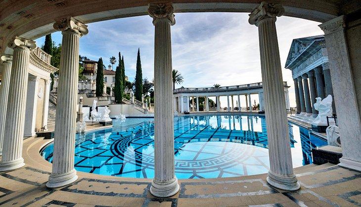 La Piscina Neptuno en el Castillo Hearst