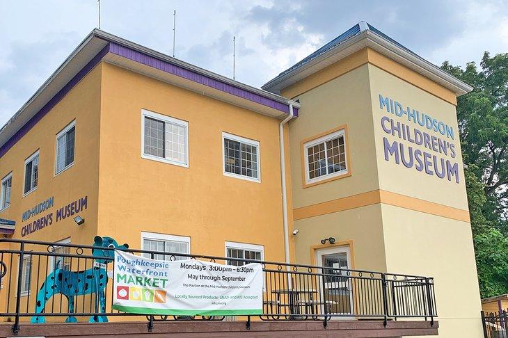 Museo de Niños Mid-Hudson, sitio del Mercado Ribereño de Poughkeepsie
