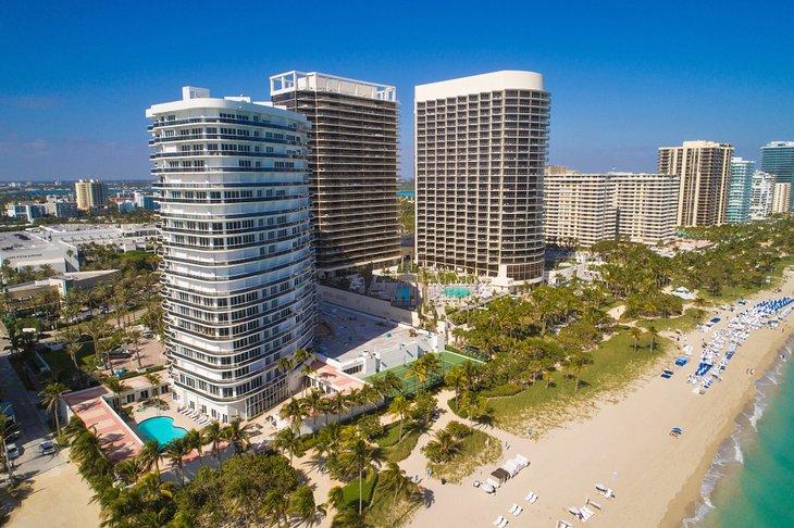 Foto aérea de Bal Harbour Beach