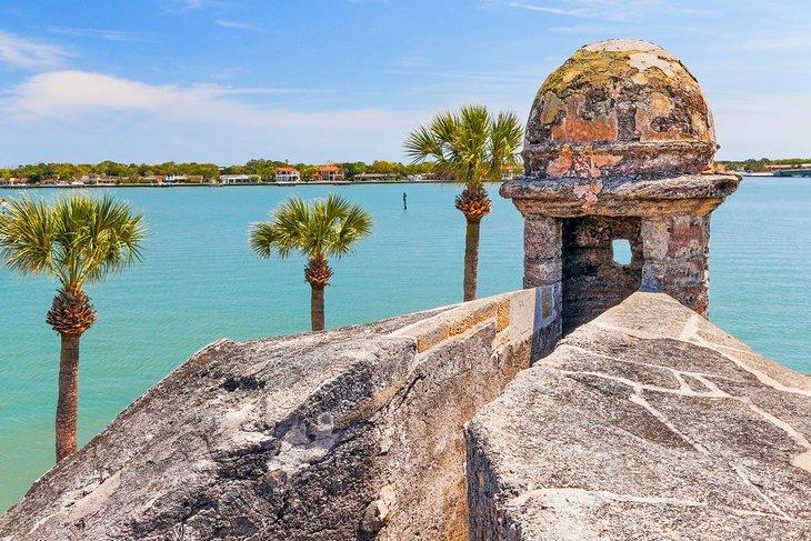 Castillo de San Marcos en la Bahía de Matanzas, St. Augustine, FL