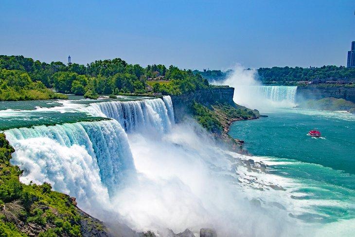 Cascada en Niagara Falls, NY