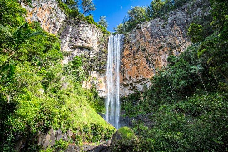 Cascadas de Purling Brook en el Parque Nacional Springbrook