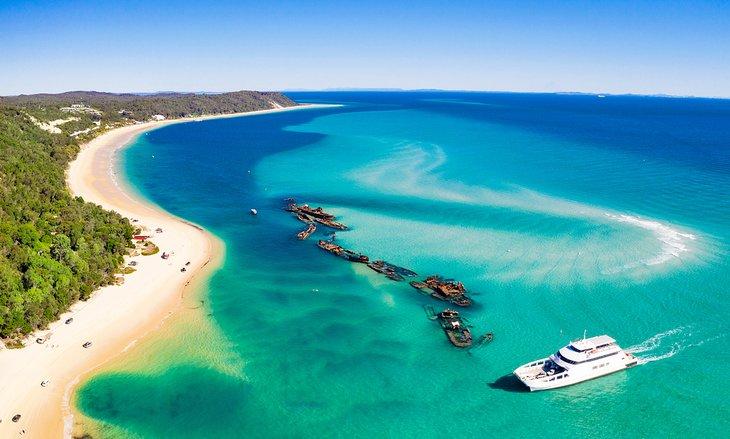 Wrecks en la Isla Moreton