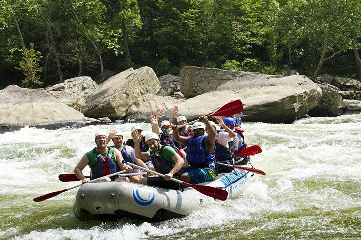 Rafting en aguas bravas