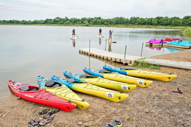 Lago de arena en el Área de Recreación Terry Trueblood