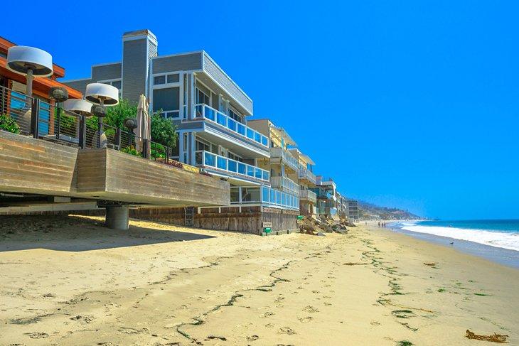Casas de playa en Malibú