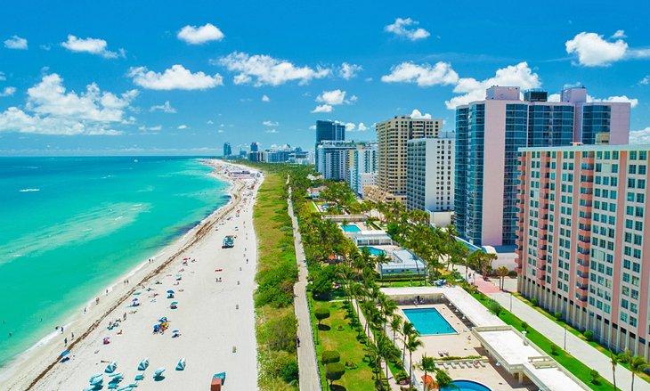 Vista aérea de South Beach