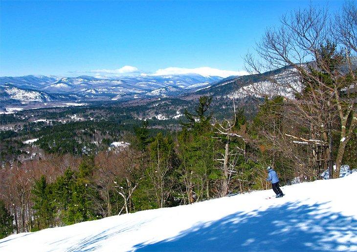 Esquiando las pendientes de Cranmore Mountain | Foto Copyright: Stillman Rogers.