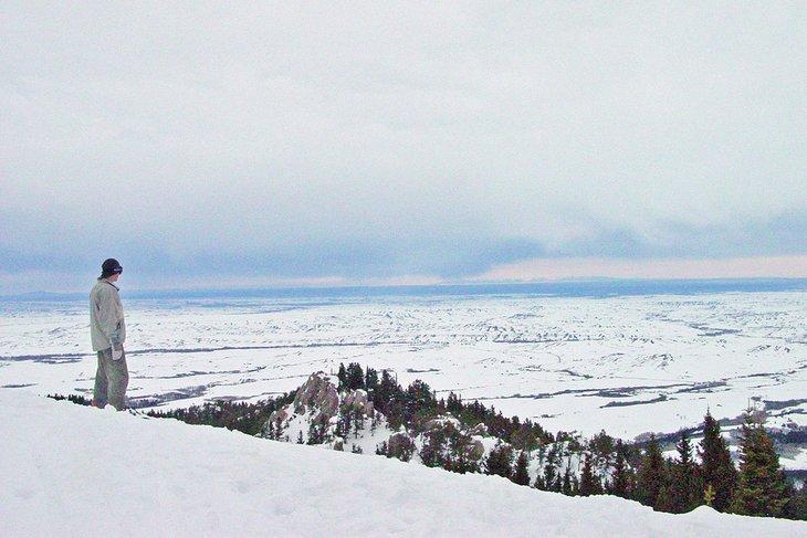 Vista desde Red Lodge Mountain, Montana.