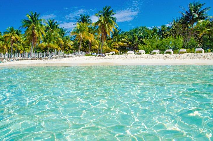 Plage magnifique à Isla Mujeres