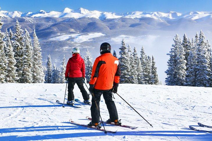 Esquiando en Breckenridge