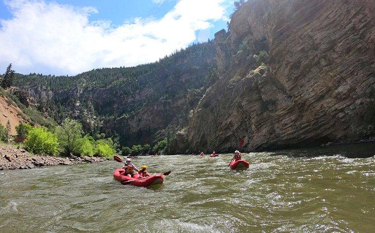 Kayak en Glenwood Springs