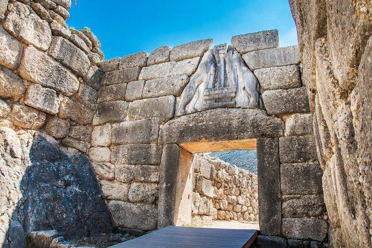 Puerta del León, Micenas