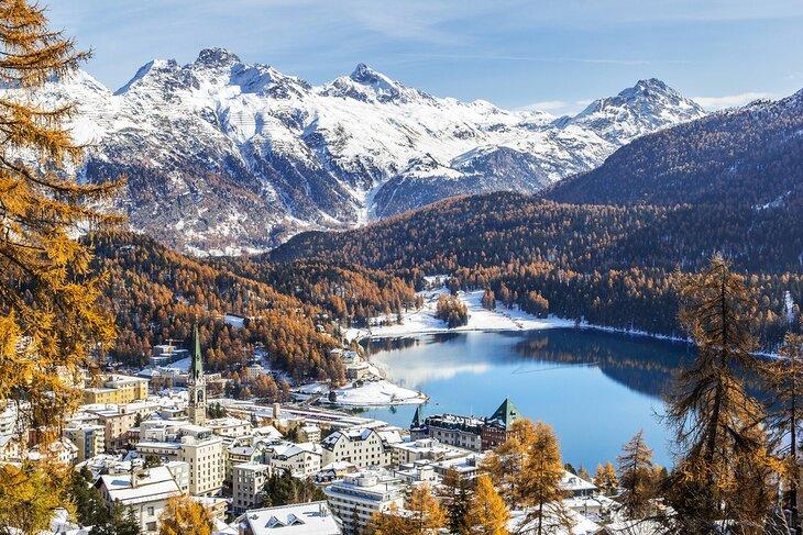 Vista sobre St. Moritz