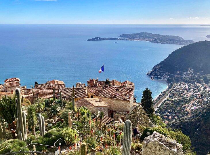 Vista desde el pueblo de Eze