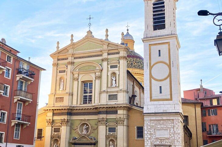 Catedral Sainte-Reparate en el Casco Antiguo de Niza