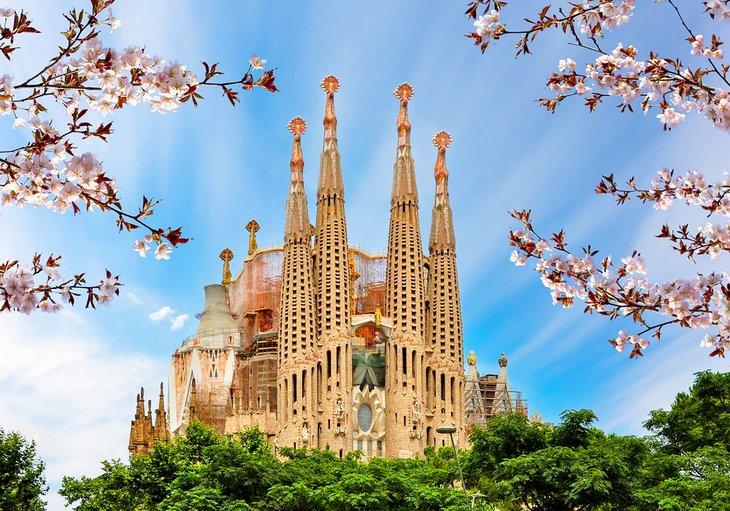 Basílica de la Sagrada Familia en Barcelona