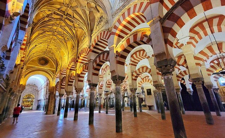 Columnas en La Mezquita