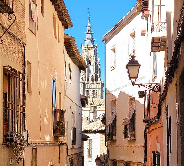 Una escena de calle en Toledo