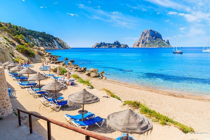 Playa Cala d'Hort en Ibiza