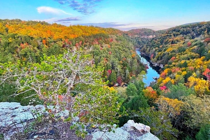 Vista de montaña en Tennessee