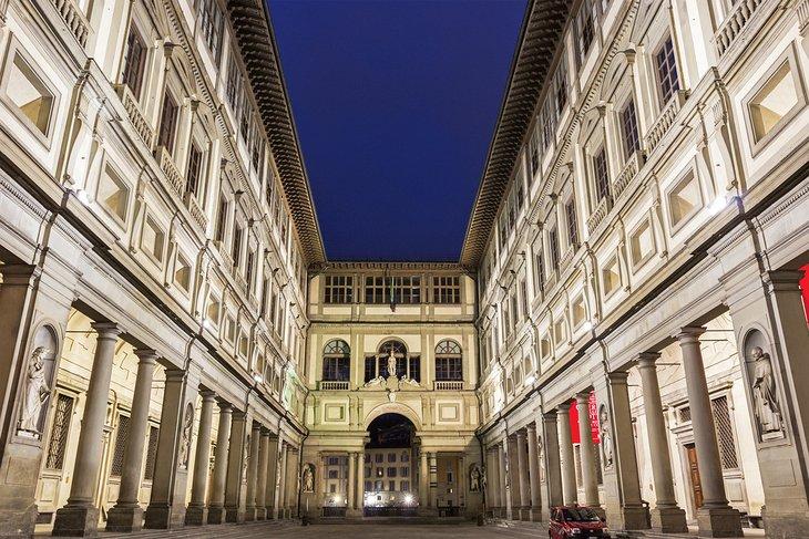 Galería Uffizi en Florencia
