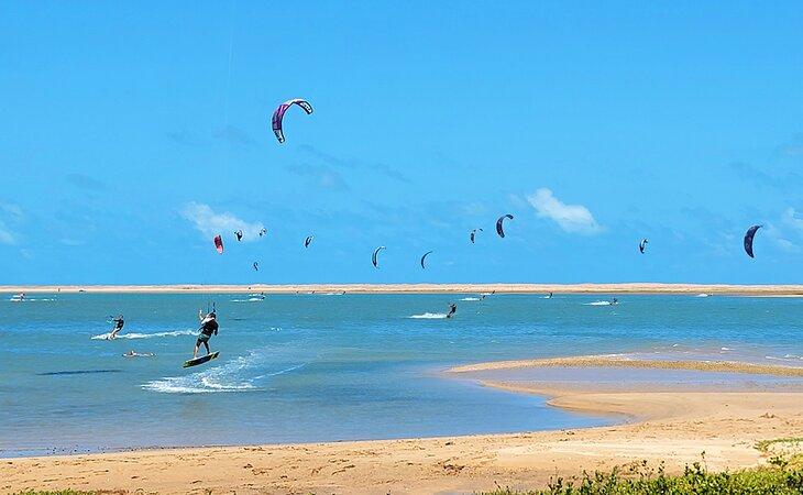 Kitesurfing en Guajiru