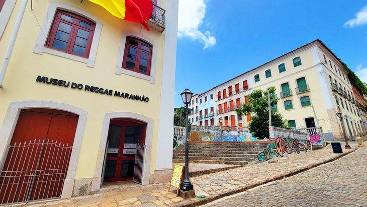 Museo de Reggae de Maranháo en el Centro Histórico de Sao Luis