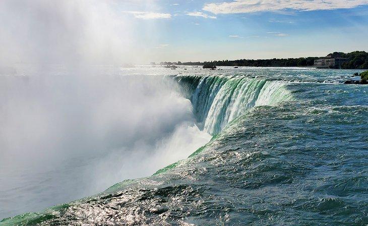 Cataratas del Niágara desde la plataforma de observación