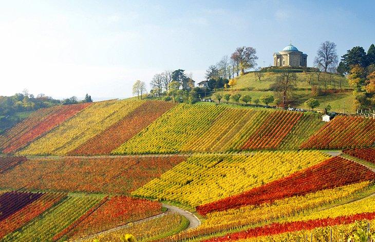 La Grabkapelle en la Colina de Wurttemberg