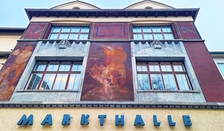 Exterior de la Markthalle de Stuttgart