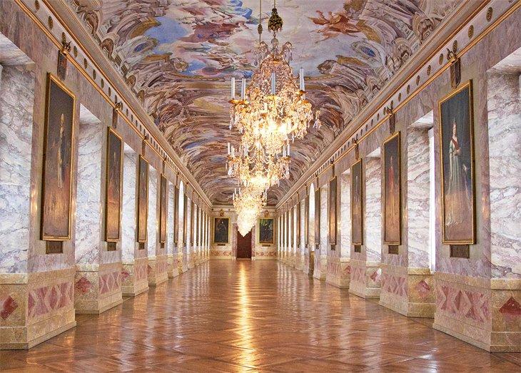 Hermoso interior de Ludwigsburg