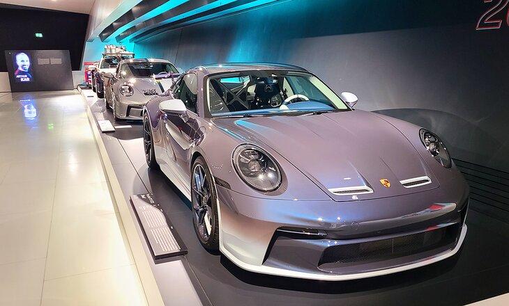 Una exhibición en el Museo Porsche