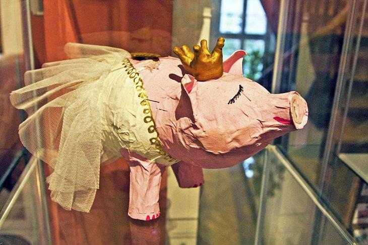 Exhibición en el Museo del Cerdo