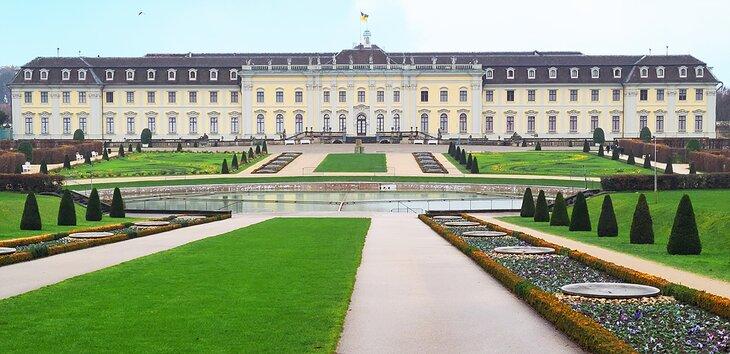 Palacio de Ludwigsburg y jardines