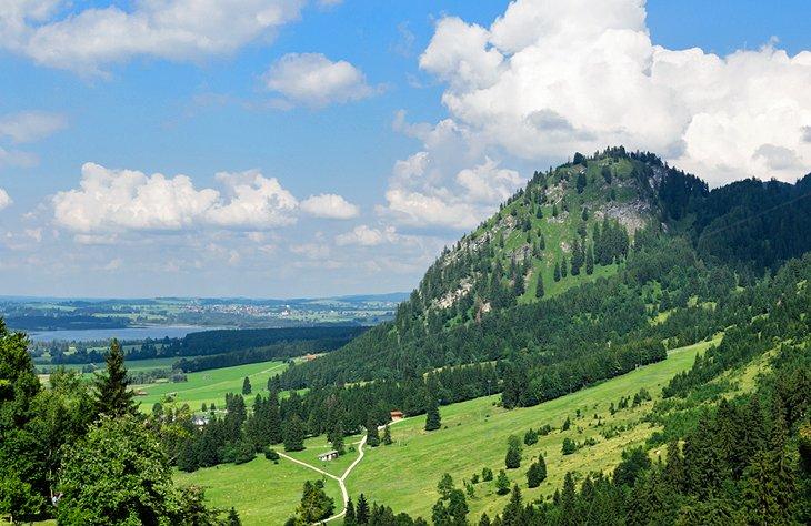 El exuberante paisaje de Allgäu