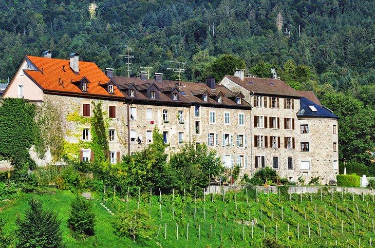 Casas en la Ciudad Alta de Bregenz