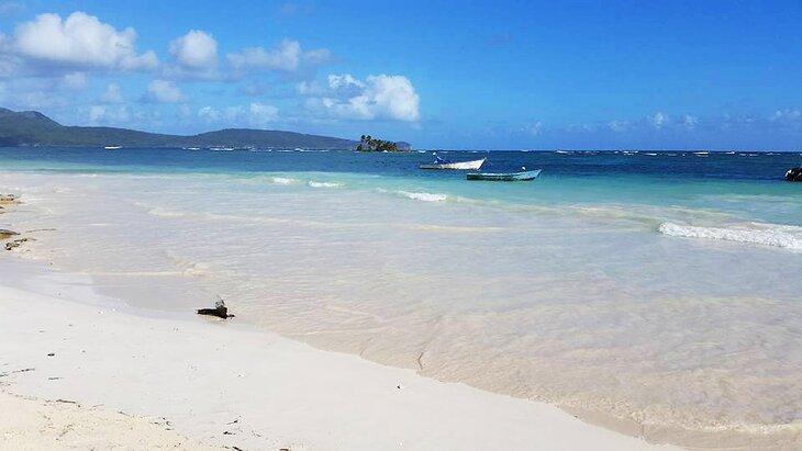 Una playa en Las Galeras