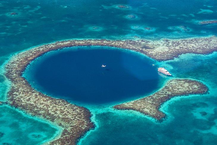 El Gran Agujero Azul en Belice
