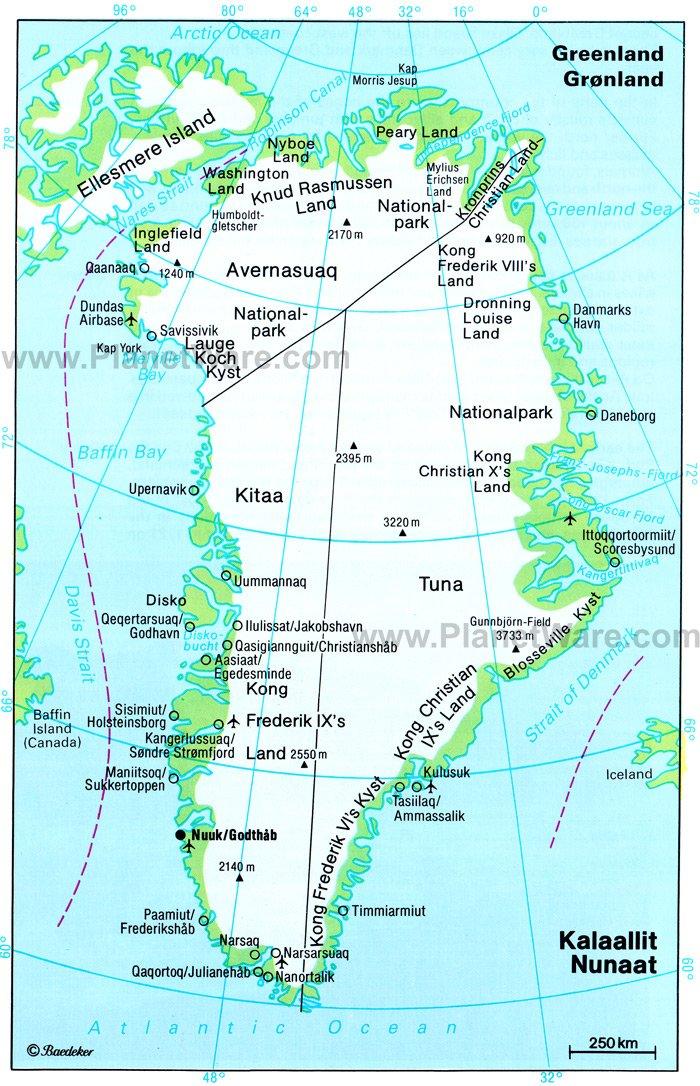 Touristenattraktionen in Grönland